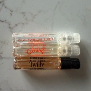 Hermes perfume sample set